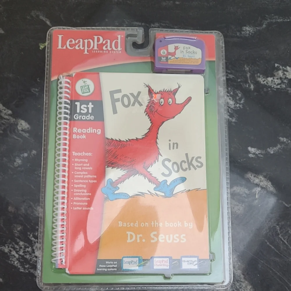 Leap Pad Fox in Socks